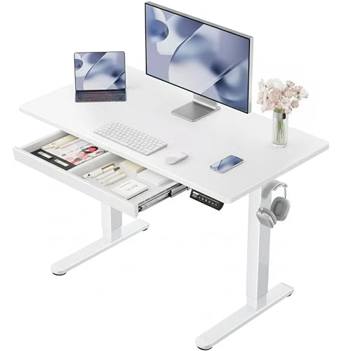 Electric Standing Desk with Drawers — Standing Desk, ErGear