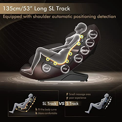 Full Body Zero Gravity Massage Recliner — Massage Chairs, COSTWAY