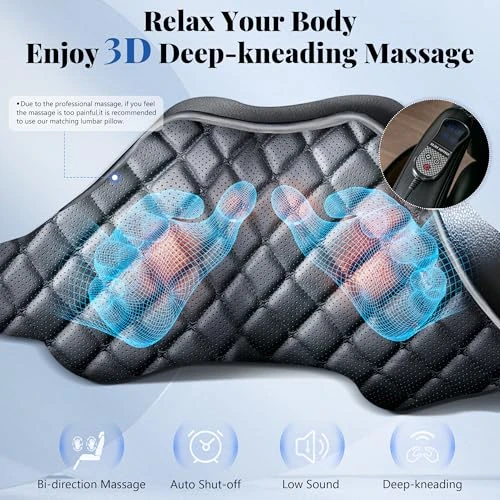 Kneading Massage Office Chair with Footrest — Smart Chairs, BLISNEST