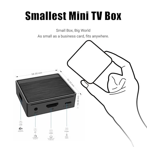 Mini Android TV Box — Smart TV, BOXPUT