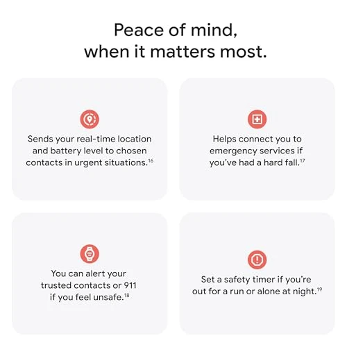 Pixel Watch 4 (41mm) - Android Smartwatch with Heart Rate and Sleep Tracking - 30-Hour Battery - Fitness Tracking -... — Smart Watch, Google