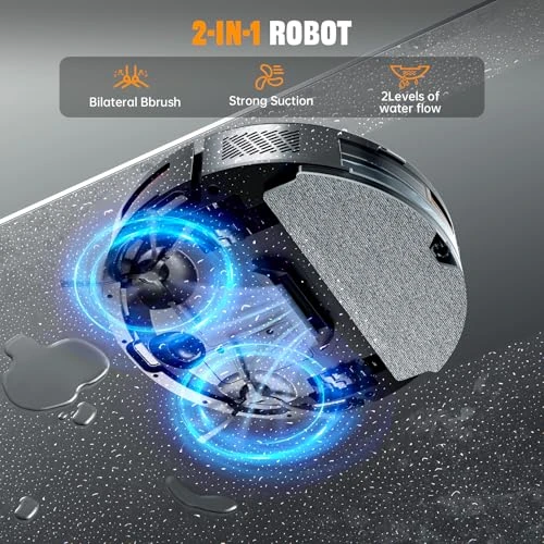 Robot Vacuum and Mop Combo — Robot Vacuum, XIEBro