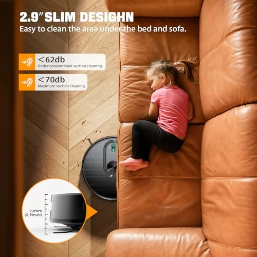 Robot Vacuum and Mop Combo — Robot Vacuum, XIEBro