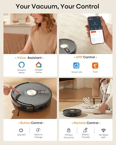 Robot Vacuum and Mop Combo — Robot Vacuum, uninell