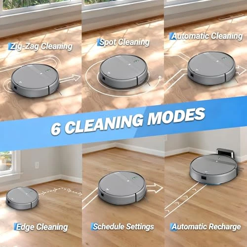 Robot Vacuum and Mop Combo — Robot Vacuum, Kilgone
