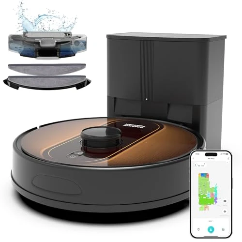 Robot Vacuum and Mop with LIDAR Navigation — Robot Vacuum, AZQQ
