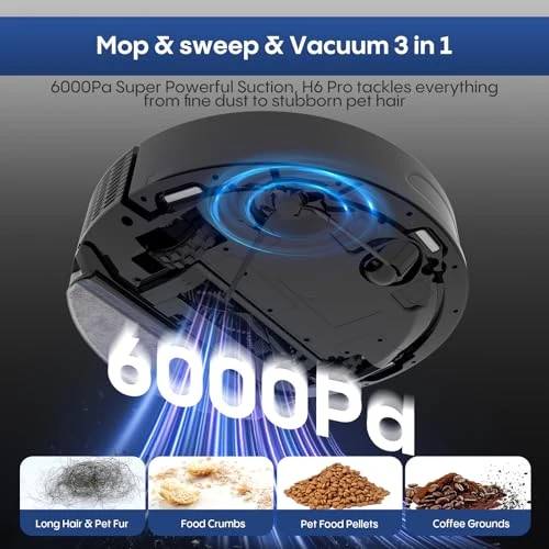 Robot Vacuum and Mop with LIDAR Navigation — Robot Vacuum, AZQQ
