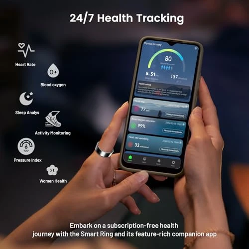 Smart Ring Health Tracker — Smart Ring, Mirlray