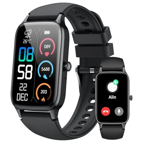 Smart Watch with Bluetooth Calling and Fitness Tracking — Fitness Tracker, Jugeman