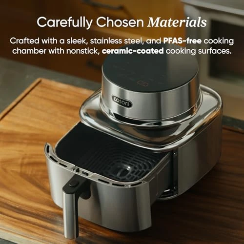 Stainless Steel Smart Air Fryer — Air Fryer, Cosori