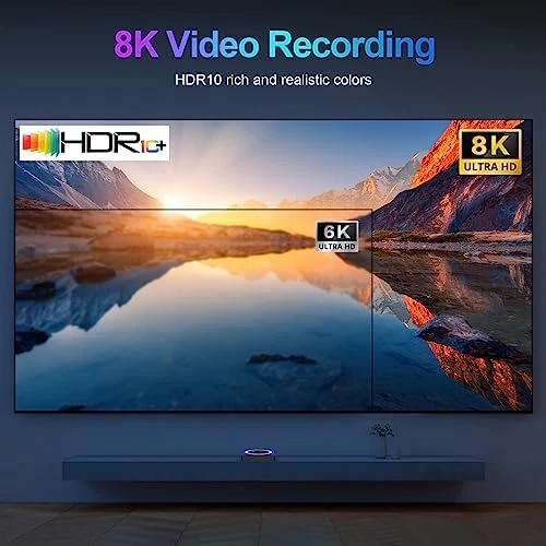 TV Box with Backlit Mini Wireless Keyboard — Smart TV, ADDCOLOR