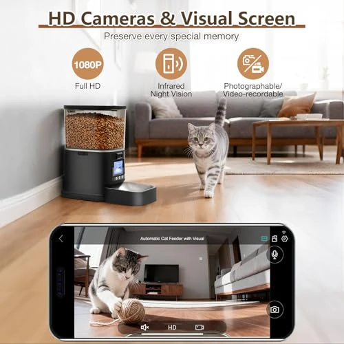 Automatic Pet Feeder with Camera — Automatic Pet Feeder, HWAEYEM
