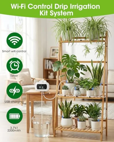 Automatic Watering System for Potted Plants — Irrigation System, MQHUAYU