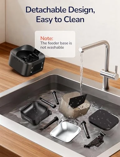 Dual Chamber Automatic Cat Feeder — Automatic Pet Feeder, PalNests