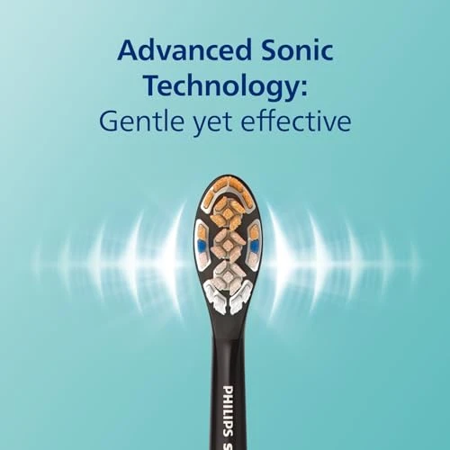 Electric Toothbrush with App, Pressure Sensor, Brush Head Detection, 4 Brushing Modes, 3 Intensity Levels — Electric Toothbrush, Philips
