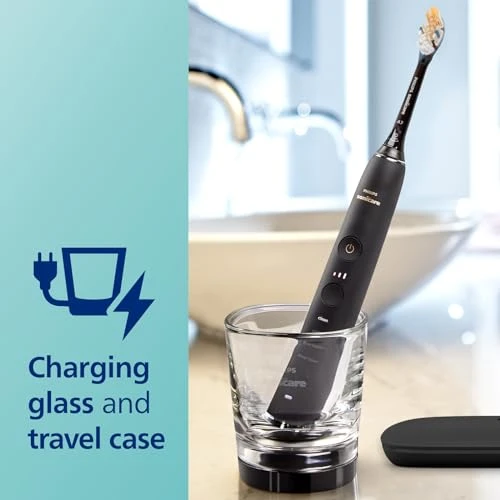 Electric Toothbrush with App, Pressure Sensor, Brush Head Detection, 4 Brushing Modes, 3 Intensity Levels — Electric Toothbrush, Philips