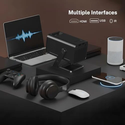 Mini Projector with WiFi and Bluetooth — Smart Projector, WEMI
