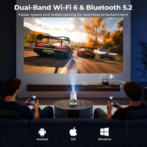 Mini Projector with WiFi and Bluetooth — Smart Projector, ClokoWe