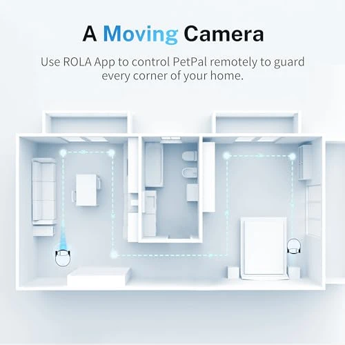 Mobile Pet Camera Robot with Treat Dispenser — Robot Pet, Enabot EBO