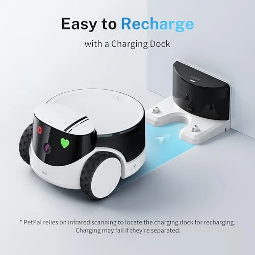 Mobile Pet Camera Robot with Treat Dispenser — Robot Pet, Enabot EBO