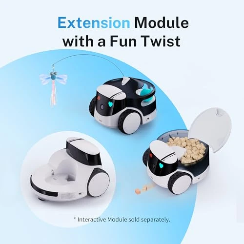 Mobile Pet Camera Robot with Treat Dispenser — Robot Pet, Enabot EBO