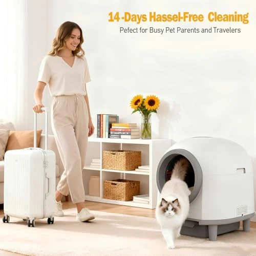 Self Cleaning Litter Box for Multiple Cats — Self-Cleaning Litter Box, whiffee