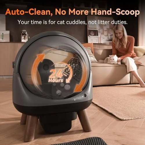 Self Cleaning Litter Box for Multiple Cats — Self-Cleaning Litter Box, Coziley
