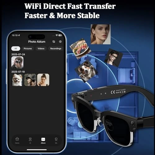 Smart Glasses with 4K Camera — Smart Glasses, Loangyunfone