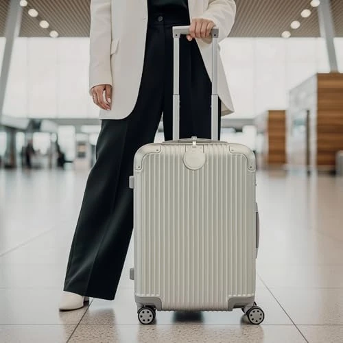 Smart Luggage Tag with Find My, TSA-Friendly, Airport Tracking, Left-Behind Alerts, Loud Audible Chime, Wireless... — Smart Luggage, Satechi
