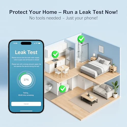Smart Water Monitor and Automatic Shutoff — Water Shut Off Valve, FRIZZLIFE