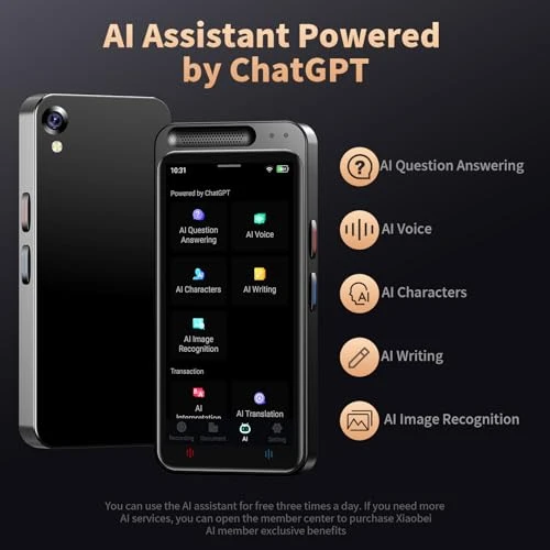 Voice Recorder with Transcription, Summarization, and Translation — Translator Device, HUREWA