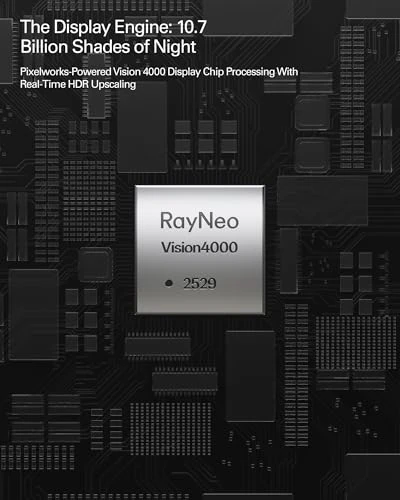 AR/XR Glasses with Special Lens Shade, HDR10, and Bang & Olufsen Audio — Smart Glasses, RayNeo