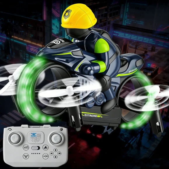 2-IN-1 Land Air Amphibious Remote Control Toy — Drone, JJRC