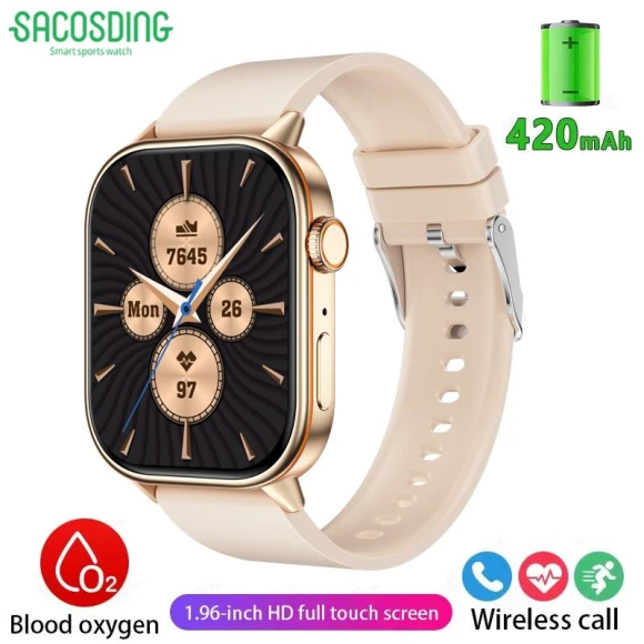 Smart Watch with GPS and Health Monitoring — Smart Watch, SACOSDING