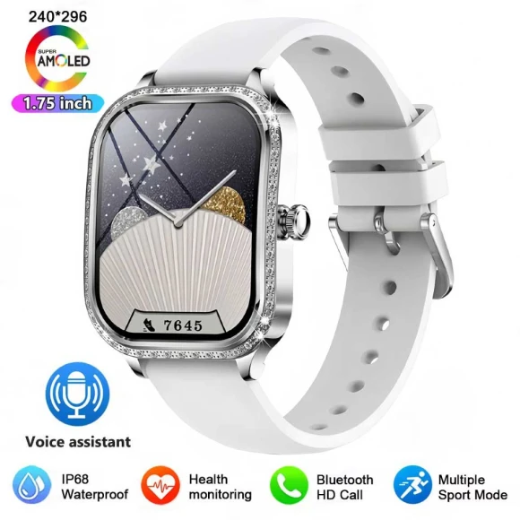 Women's Sports Fitness Smart Watch with AI Voice Control — Smart Watch, Lucky Start