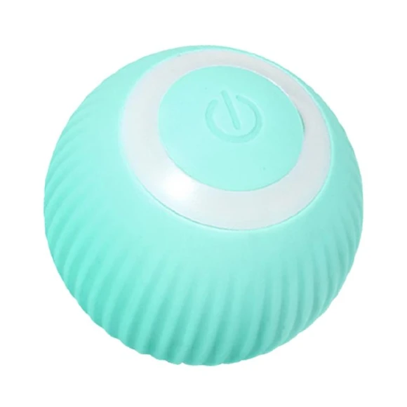 Self Rotating Ball with LED — Automatic Cat Toy, Titanium