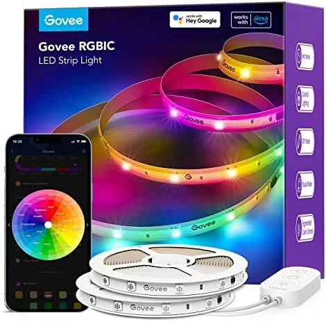 RGBIC Alexa LED Strip Light — LED Strip Lights, Govee