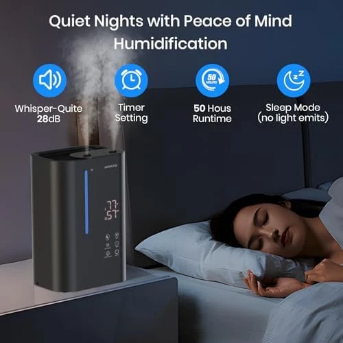 Cool Mist Humidifier with Essential Oil Diffuser — Humidifier, OGACFO