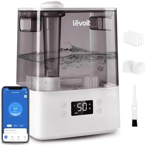 Large Room Cool Mist Humidifier with Essential Oil Diffuser — Humidifier, LEVOIT