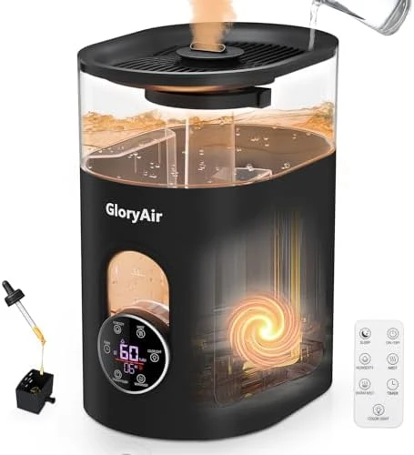 Quiet Top Fill Cool & Warm Mist Humidifier — Humidifier, GloryAir