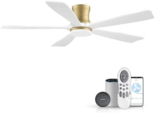 Smart Ceiling Fan with Lights — Smart Fan, GentleBreeze