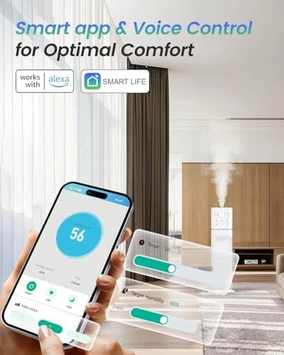 Smart Humidifier for Large Room — Humidifier, AILINKE