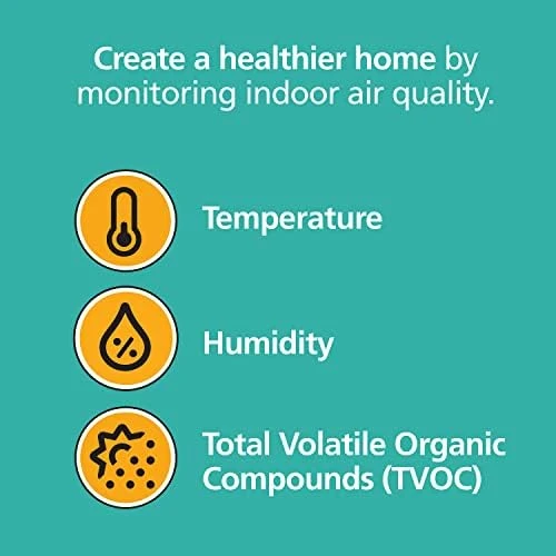 Smoke Detector and Indoor Air Quality Monitor — Air Quality Monitor, Kidde