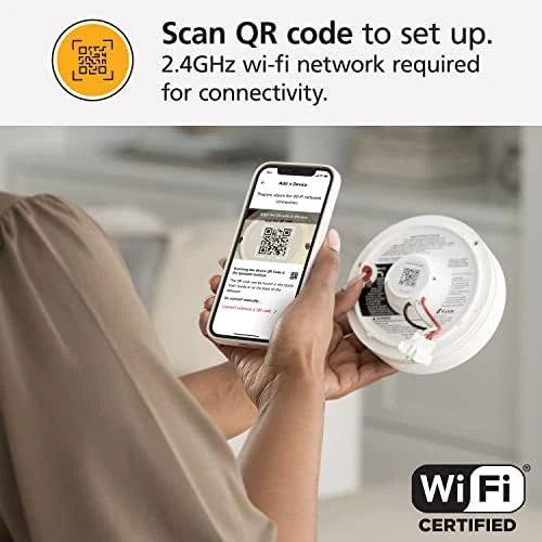 Smoke Detector and Indoor Air Quality Monitor — Air Quality Monitor, Kidde