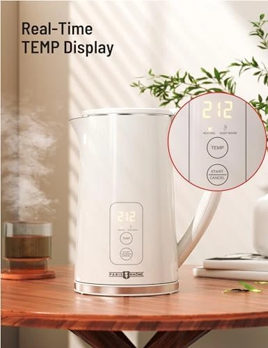 Electric Tea Kettle with Temperature Control and Keep Warm — Electric Kettle, PARIS RHÔNE