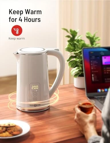 Electric Tea Kettle with Temperature Control and Keep Warm — Electric Kettle, PARIS RHÔNE