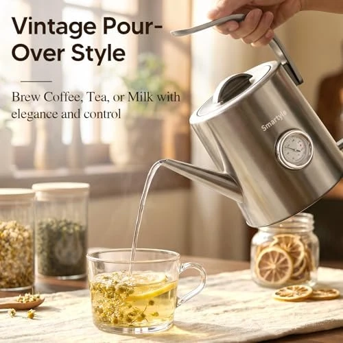 Electric Tea Kettle with Thermometer — Electric Kettle, Smartyle