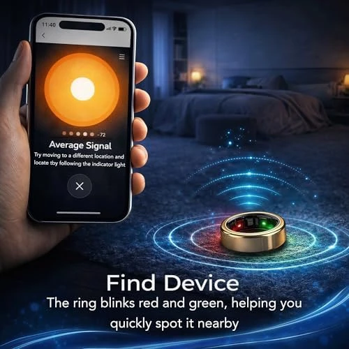 Health & Fitness Tracker Ring — Smart Ring, VIYONA