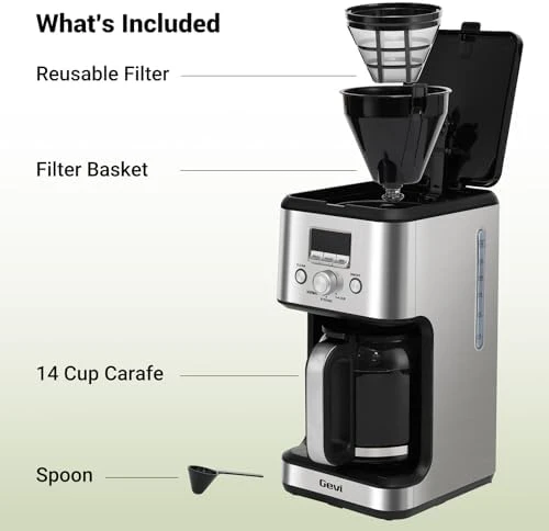 Programmable Coffee Maker — Coffee Maker, Gevi