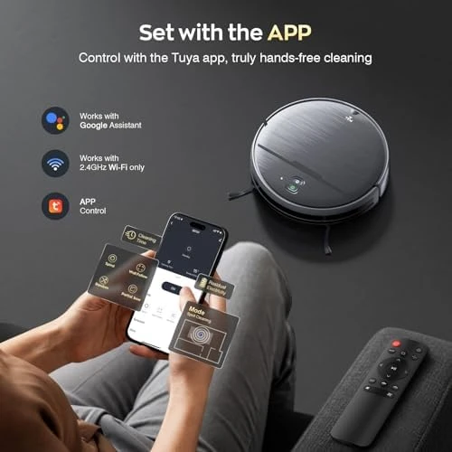 Robot Vacuum and Mop Combo — Robot Vacuum, iMartine